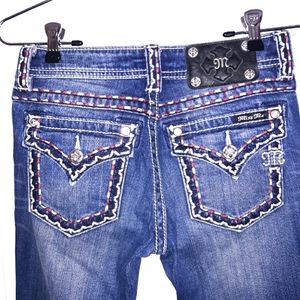 Size 26 Miss Me signature bootcut jeans